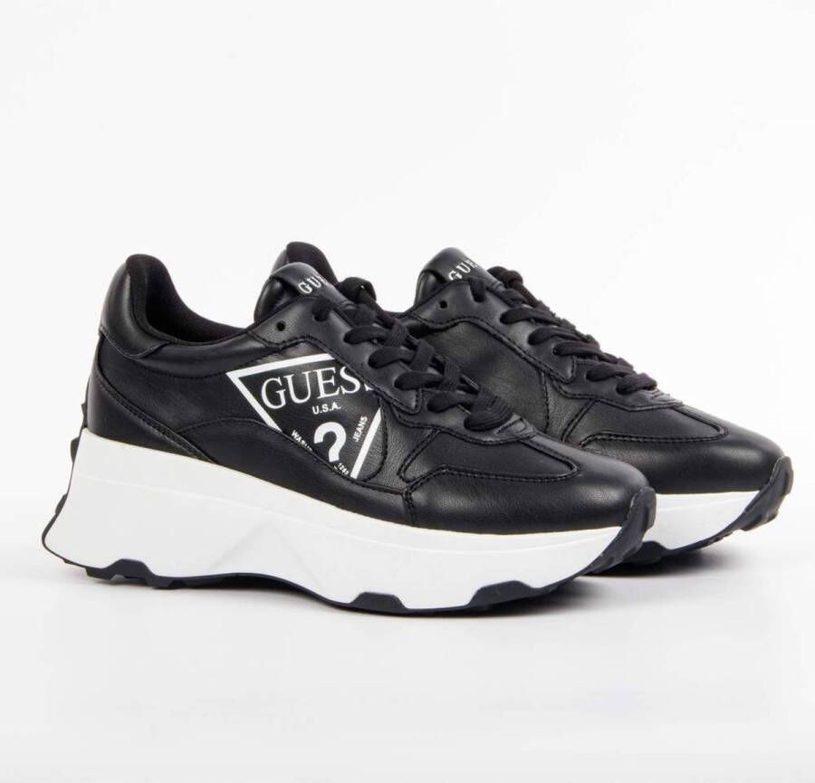 Guess Sneakers Runner Calebb Zwart Black