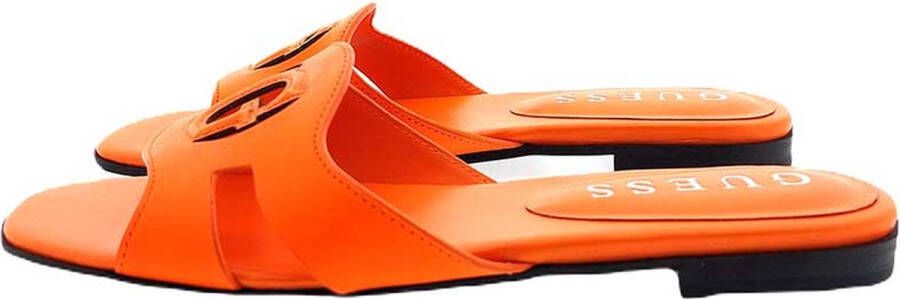 GUESS Ciella slipper oranje