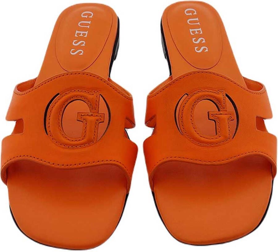 GUESS Ciella slipper oranje