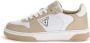 GUESS Daiso Dames Sneakers Laag White Sand - Thumbnail 1