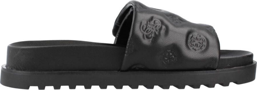 GUESS Dames Slipper Zwart FLJFABFAL19 BLK FABIO