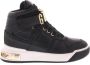 Guess Zwarte Hoge Sneakers van Synthetisch Leer voor Dames Black Dames - Thumbnail 2