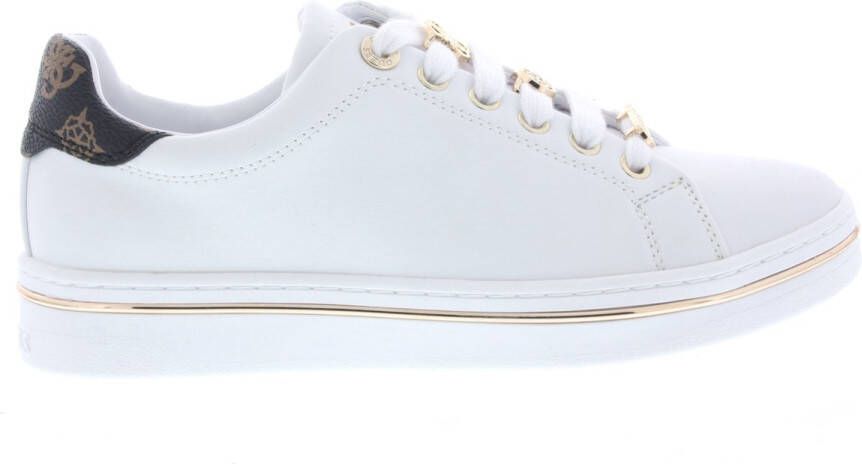 Guess Elegante witte sneakers voor vrouwen White Dames