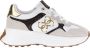 Guess Witte Casual Synthetische Rubberen Zool Sneakers White Dames - Thumbnail 1