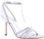 Guess Polyester Sandalen met Strass en Bandjes Gray Dames - Thumbnail 1