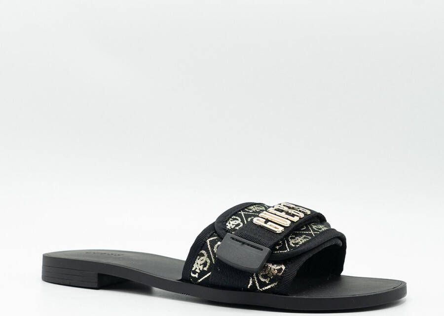 GUESS Elyze2 Dames Slippers Zwart