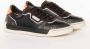 Guess Zwarte Leren Sneakers Black Dames - Thumbnail 1