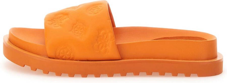 Guess Slippers met labeldetails model 'FABETZA'