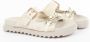 Guess Gouden Platte Sandalen voor Vrouwen Yellow Dames - Thumbnail 1