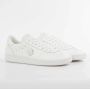 Guess Witte Leren Sneakers met Gouden Logo White Dames - Thumbnail 1