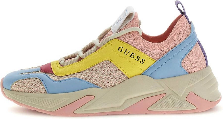 Guess Sneakers met vetersluiting model 'SILINA'