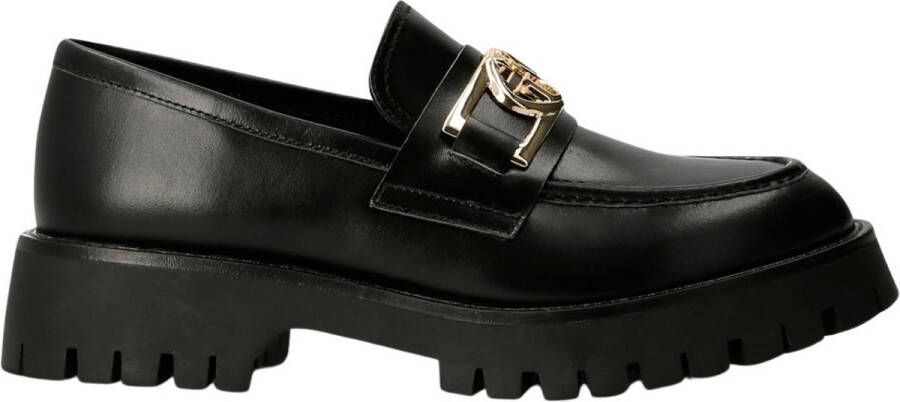 Guess Zwarte platte schoenen met metalen detail Black Dames - Foto 3