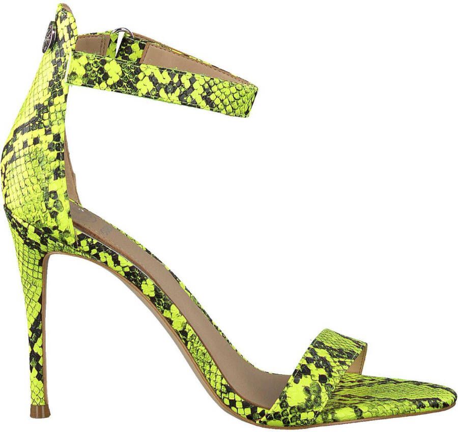 Guess Scarpe sandalo con tacco mod. Kahlua tc 100 stampa pitone fluo Ds20Gu53 - Foto 2