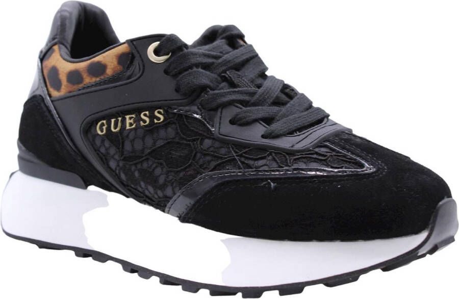 Guess Zwarte Luchia Sneaker Schoenen Black Dames - Foto 2