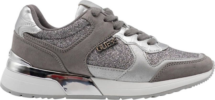 GUESS Maybel Active Lady Texture Dames Sneakers Zilver