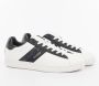 Guess Witte Leren Sneakers Nola II White Heren - Thumbnail 1