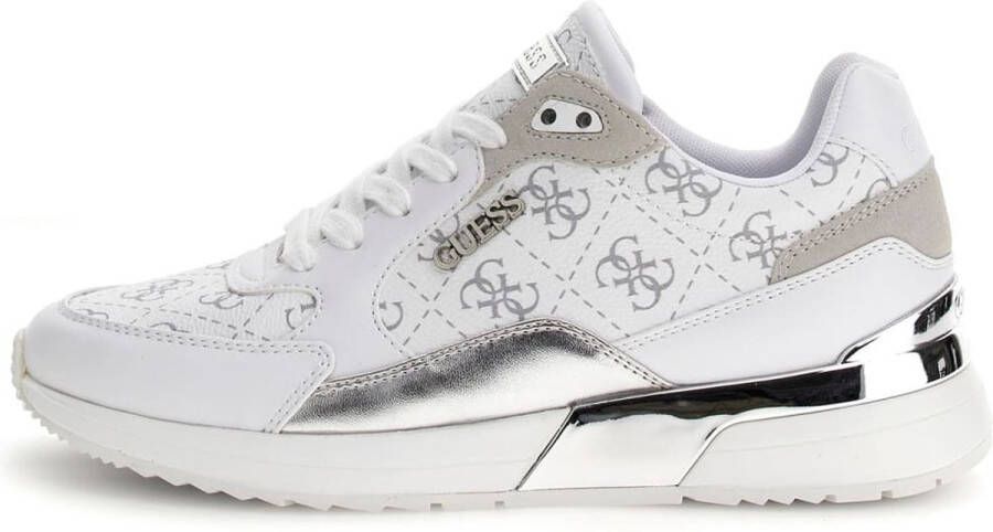 GUESS Moxea12 Dames Sneakers Hoog White Grey