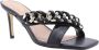 Guess Stijlvolle Favrelle Hoge Hak Sandalen Zwart Dames - Thumbnail 1