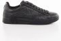 Guess Zwarte herensneakers met logodetails Black Heren - Thumbnail 1