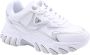 GUESS Nowah Dames Sneakers Hoog White Silver - Thumbnail 1