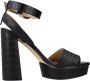 Guess High Heel Sandals Beige Black Dames - Thumbnail 1