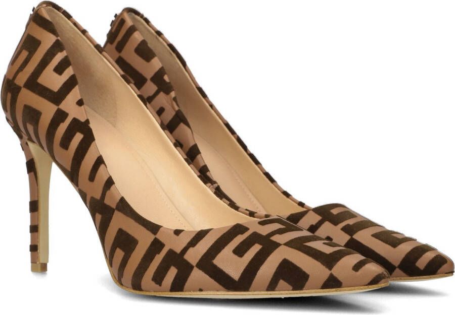 GUESS Piera Pumps High Heels Schoenen Hoge Hak Dames Cognac