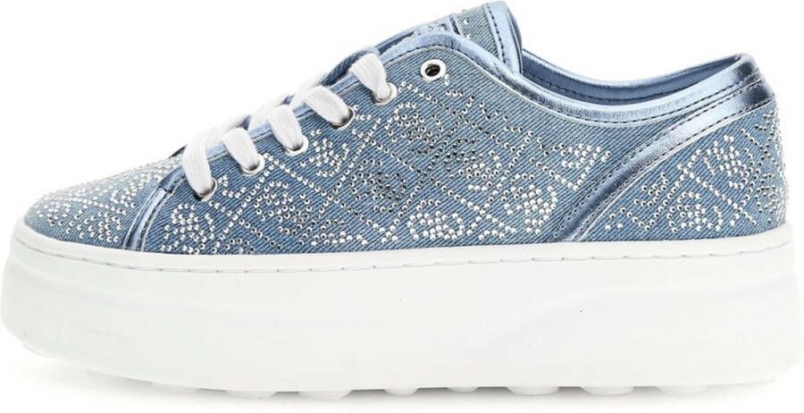 GUESS Queeny2 Dames Sneakers Blauw