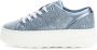 GUESS Queeny2 Dames Sneakers Blauw - Thumbnail 2