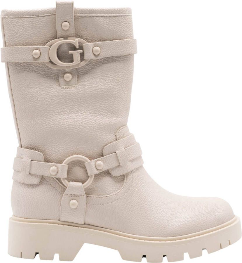 Guess Randa G Logo Boots Wit Dames