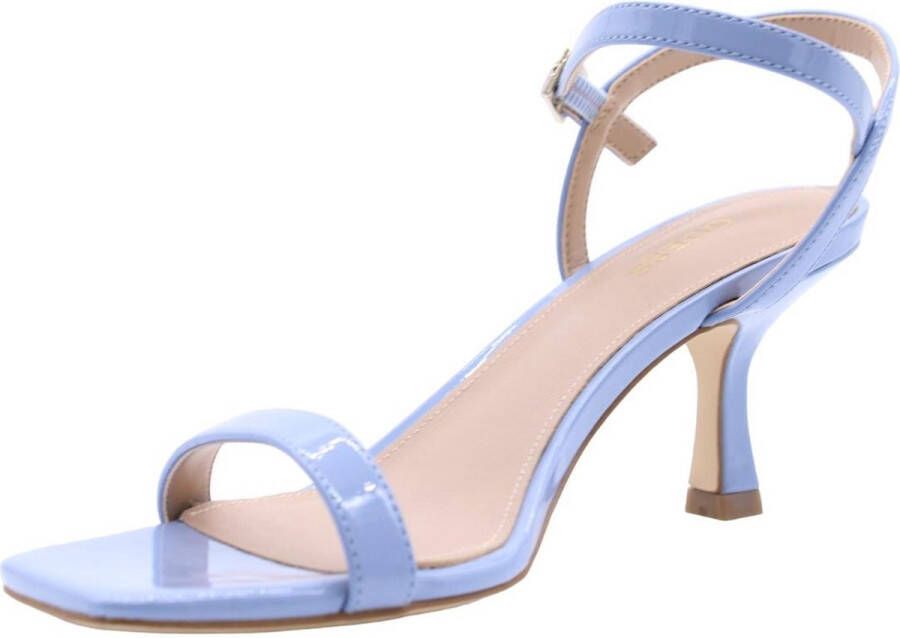 Guess Fallein Hoge Hak Sandalen Blauw Dames