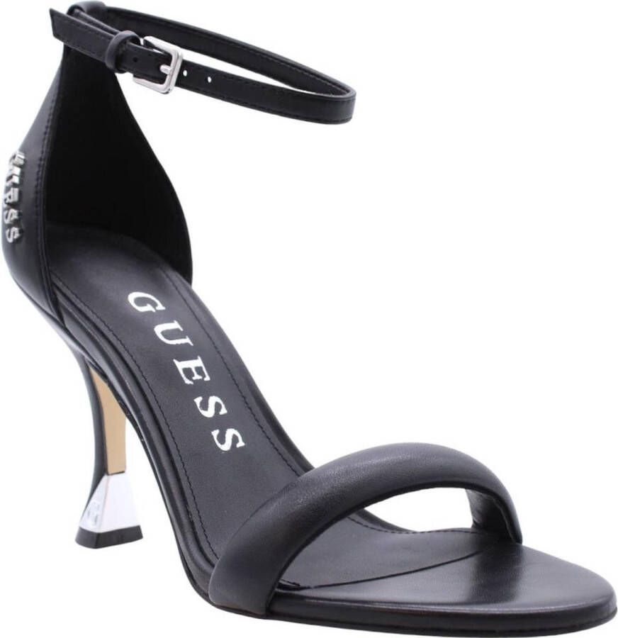 Guess Zwarte Strappy Damessandalen voor Lente Zomer Black Dames