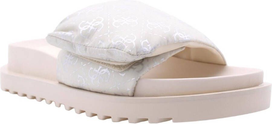 Guess Comfortabele Slipper voor Dagelijks Gebruik Beige Dames - Foto 1