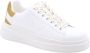 Guess Leren sneakers met strass Elbina White Dames - Thumbnail 2