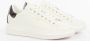 Guess Dames Vibo Leren Sneakers Wit Goud White Dames - Thumbnail 1