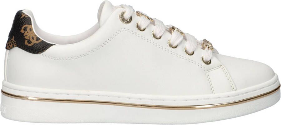 Guess Elegante witte sneakers voor vrouwen White Dames