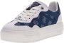 Guess Blauwe Swole2 Sneakers voor Vrouwen Blue Dames - Thumbnail 7