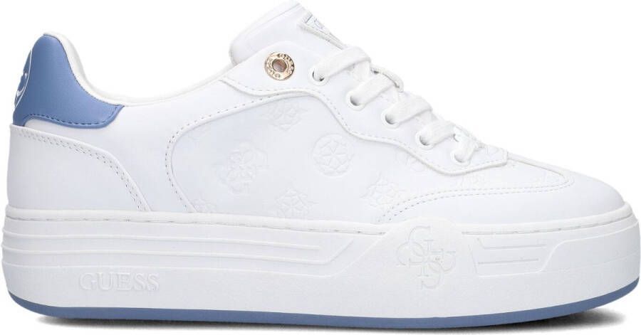 Guess Witte Swole Sneakers voor Vrouwen White Dames