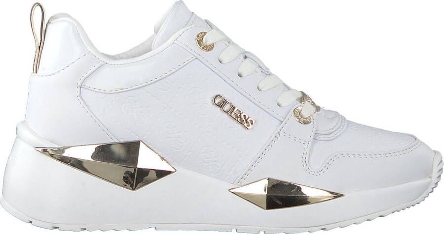 GUESS Tallyn Active Lady Leather Lik Dames Sneakers Wit