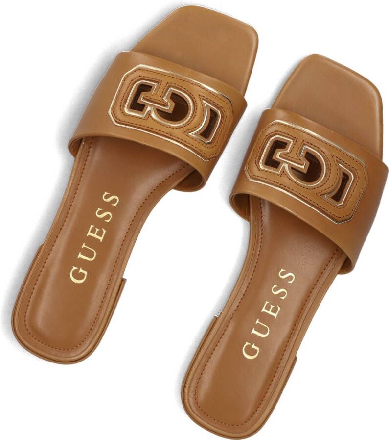 GUESS Tarisha Slippers Dames Bruin