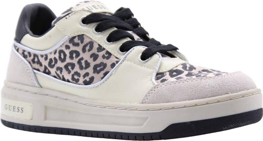 GUESS Tokyo Lage Dames Sneakers Leopard