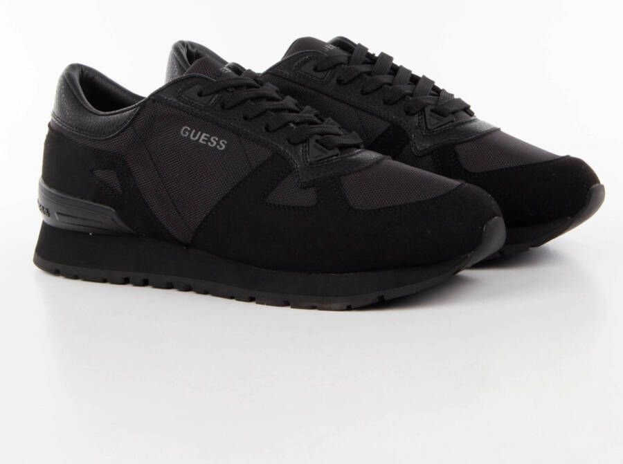 Guess Zwarte Sneakers voor Mannen Black Heren