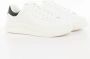 Guess Witte sportieve leren sneakers White Heren - Thumbnail 1