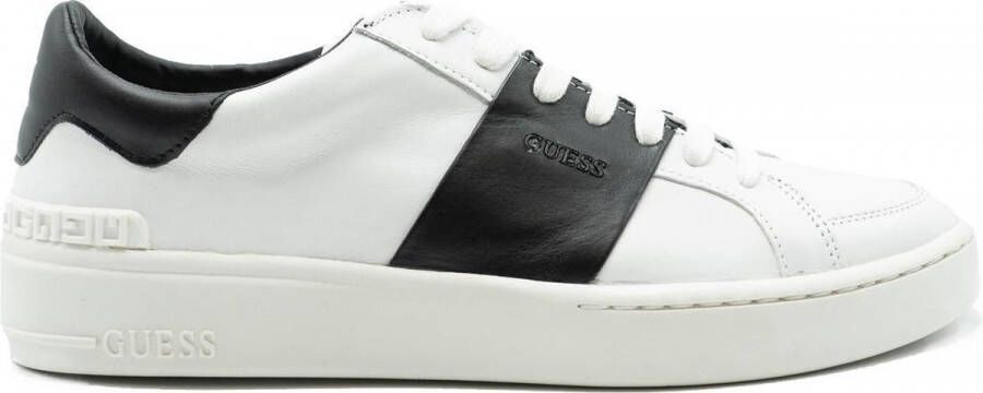 GUESS Verona Stripe Heren Sneakers Wit