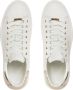 Guess Dames Vibo Leren Sneakers Wit Goud White Dames - Thumbnail 1