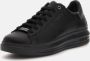 GUESS Vibo Mixed-Leather Sneakers Zwart - Thumbnail 2