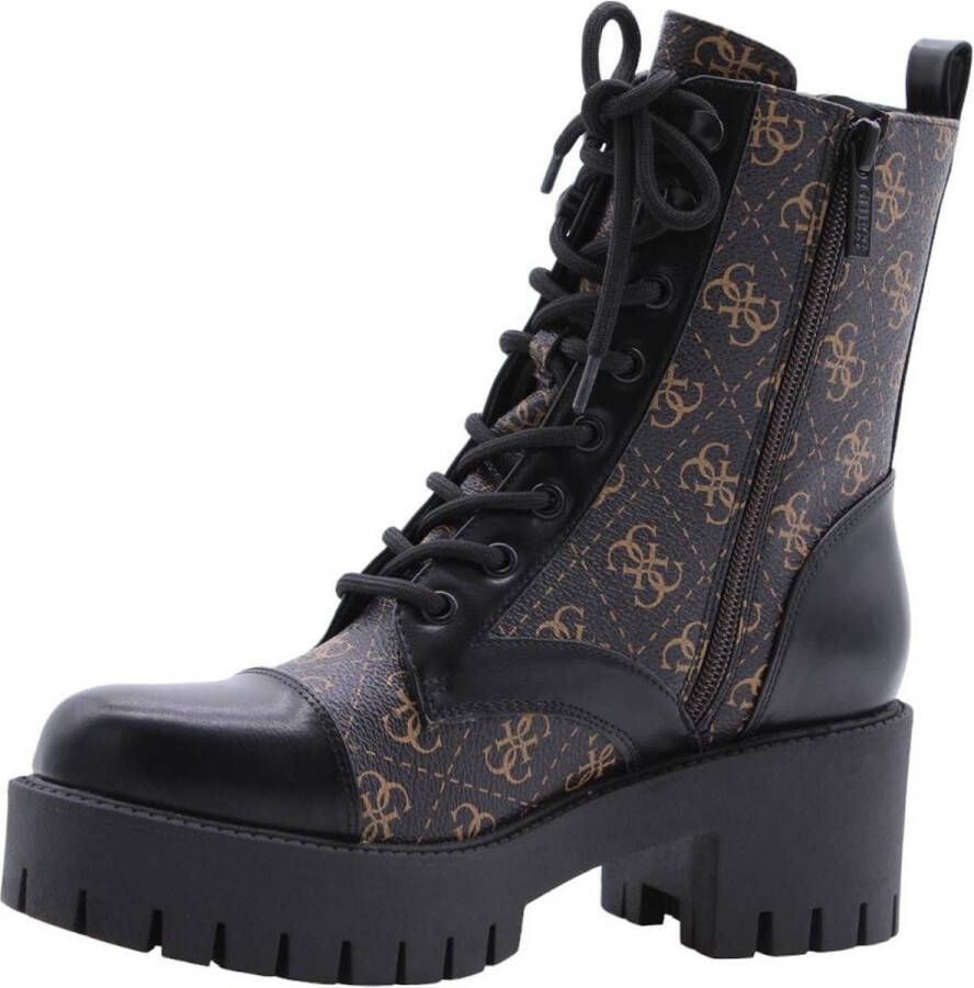 GUESS Walkup Dames Veterboots Brown Ocra