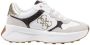 Guess Witte Sneakers Modern Klassiek Ontwerp Multicolor Dames - Thumbnail 1