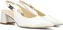 Guess Elegante witte slingbacks voor dames White Dames - Thumbnail 2