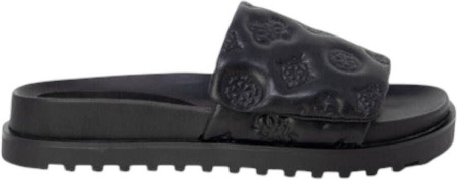 GUESS Zwart Fabio Slippers