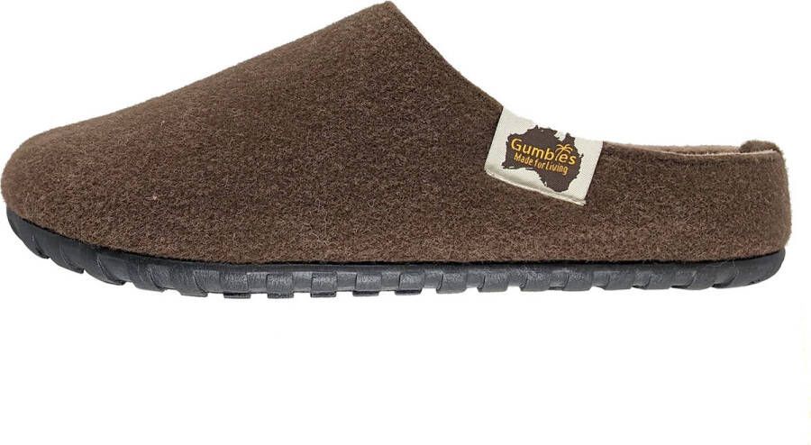 Gumbies Outback Slipper Chocolate & Cream [ ]